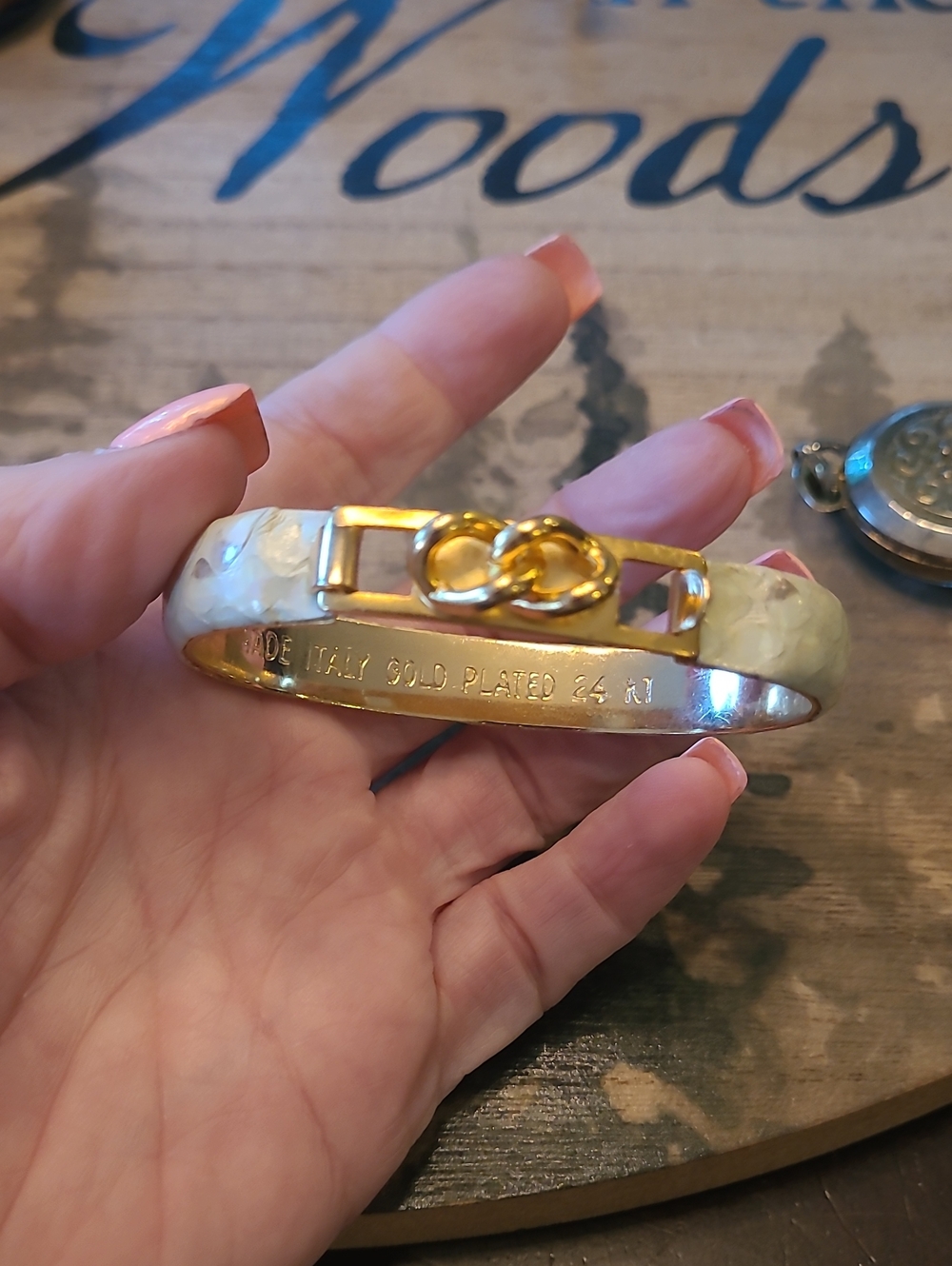 24K Gold Plated Italian Bracelet